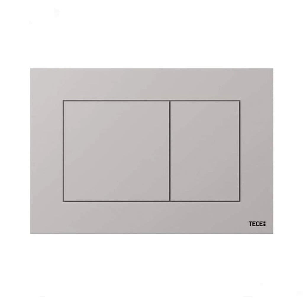 Placca Cromo Lucida Sottile Doppio Scarico 9240401 Tece - 5