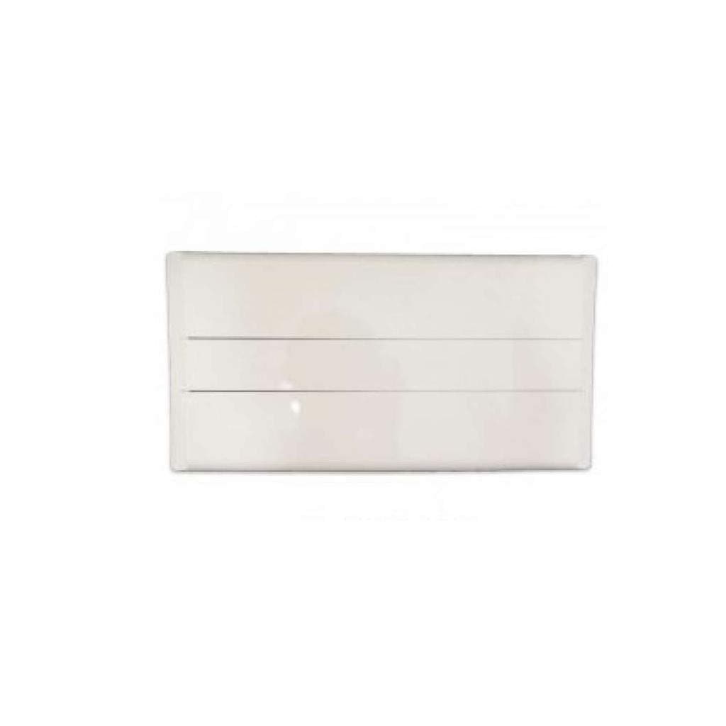 Placca Bianca Serie Elite Eurogarda Completa di Accessori 300001 Kariba - 5