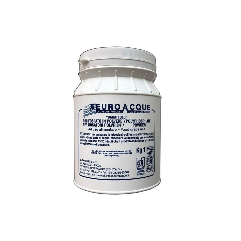 Ricarica per Dosatore Polifosfati in Polvere 1 kg Euroacque - 3