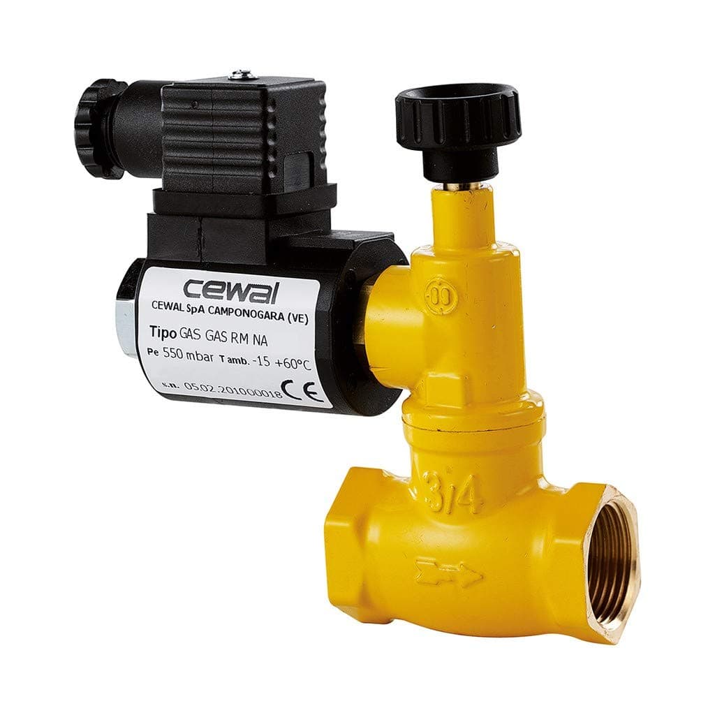 Elettrovalvola Gas ½ 230 V Riarmo Manuale Normalmente Aperta 919 356 09 - 3
