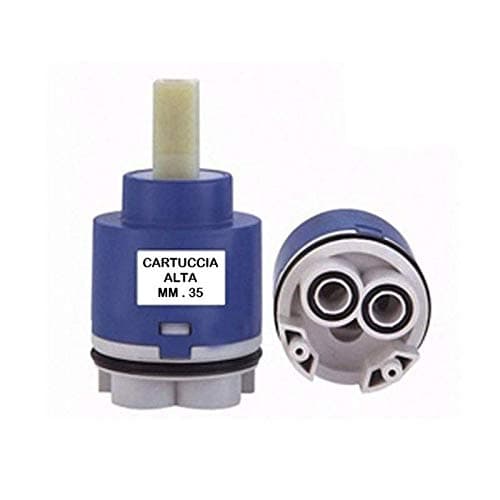 Cartuccia Ricambio Miscelatore Rubinetto 35 mm Alta con Distributore - 3