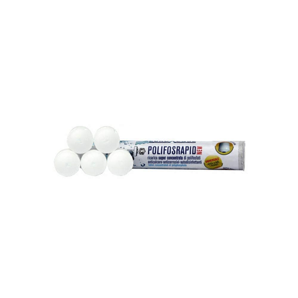Ricarica per Dosatore Polifosfati in Pastiglie Tabs Cilindretti 5 Pezzi - 3
