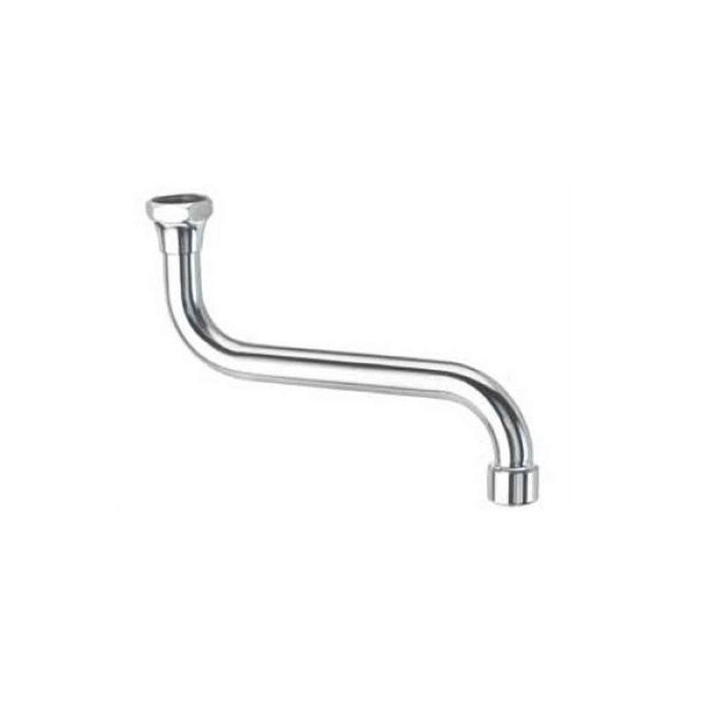 Canna per Lavello a S con Rompigetto in Ottone Ø 18 x 25 cm Sassi 506 - 3