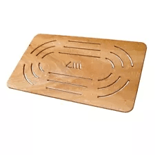 Pedana Piatto Doccia Antiscivolo Legno Marino Okumè 78 x 52 cm Castel - 2