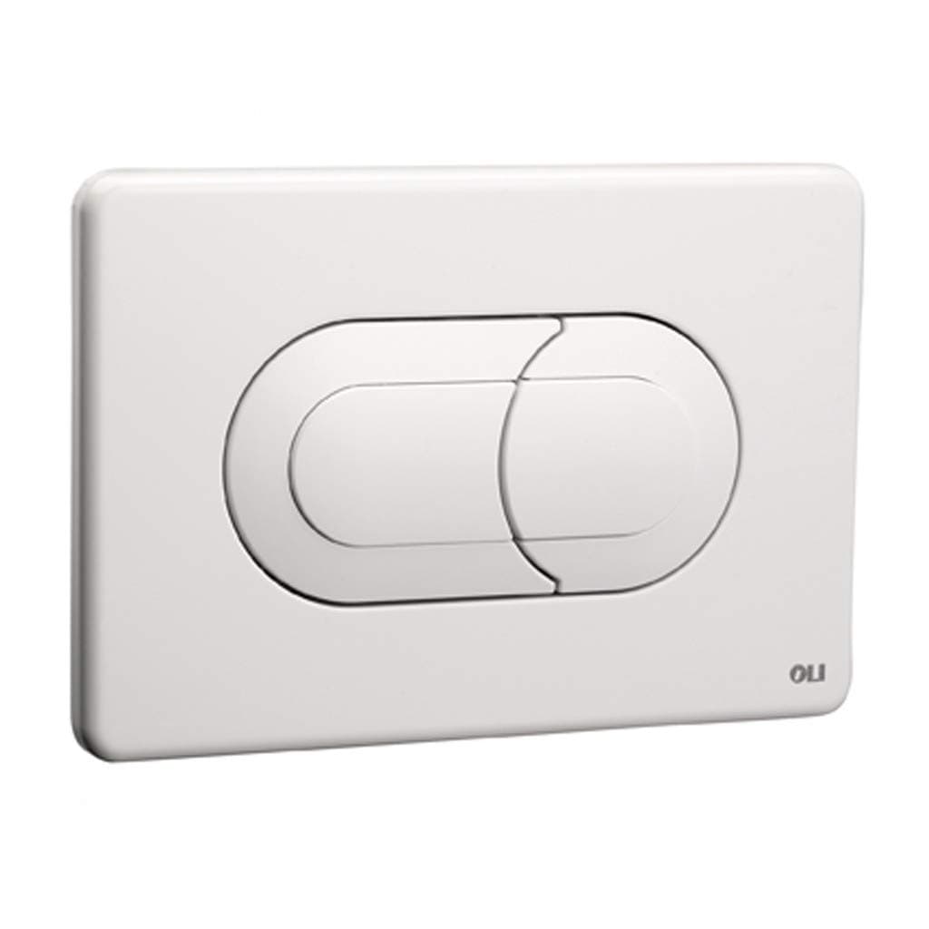 Placca di Scarico Incasso Pneumatica Bianca Salina Oli 0640081 - 3