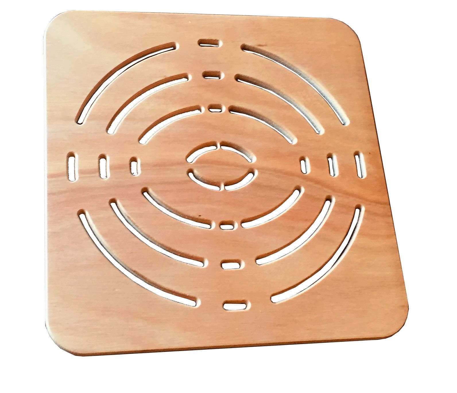 Pedana Piatto Doccia 50 x 50 cm Legno Marino Quadrata Antiscivolo Castel - 7