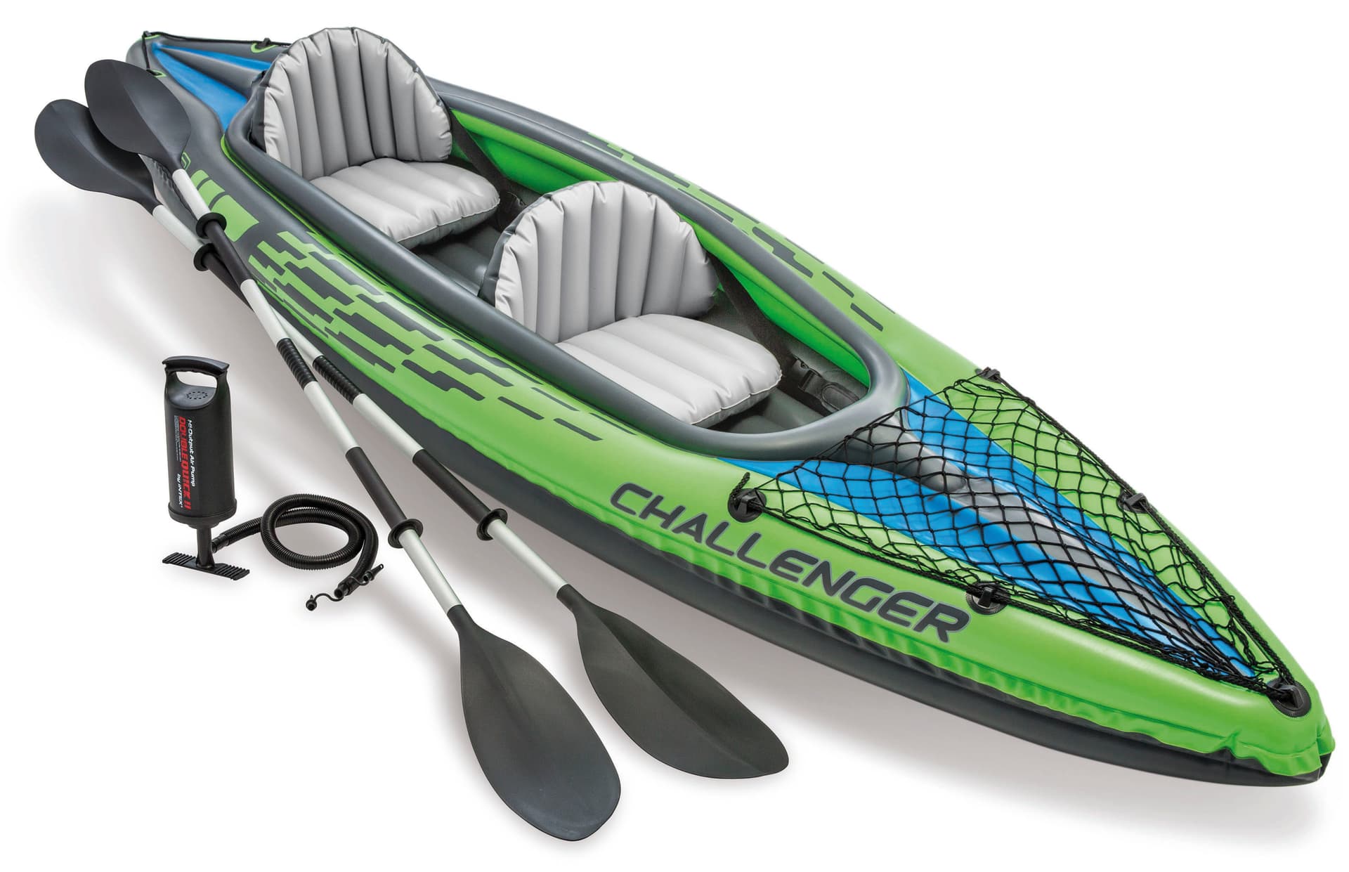 Kayak Gonfiabile Challenger K2 2 Posti Cm 351 x 76X38 H Intex - 5