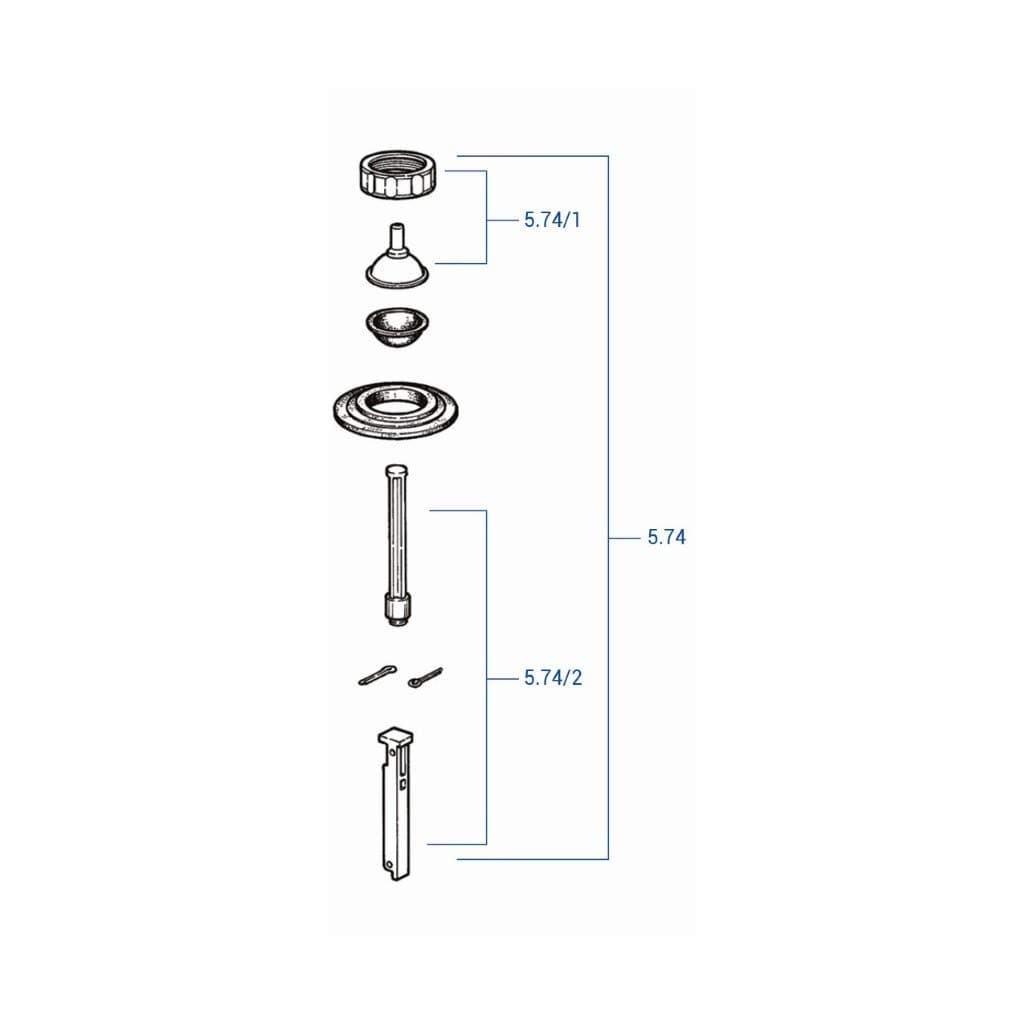 Kit di Ricambio Unibox ITS Todini 5 74 - 5
