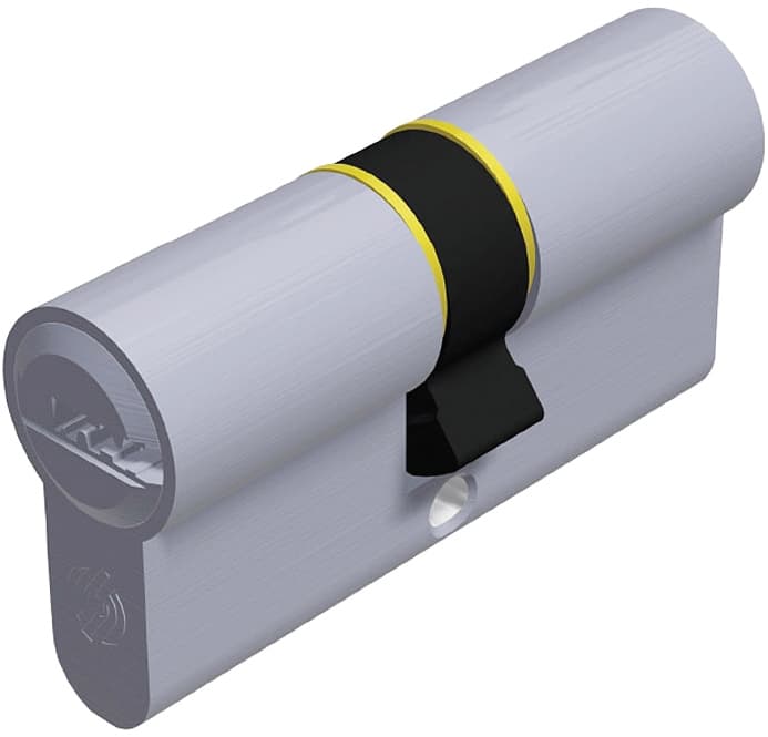 Cilindro Cromo Satinato K2 5 Chiavi Mm 60 (30+30) Securemme - 4