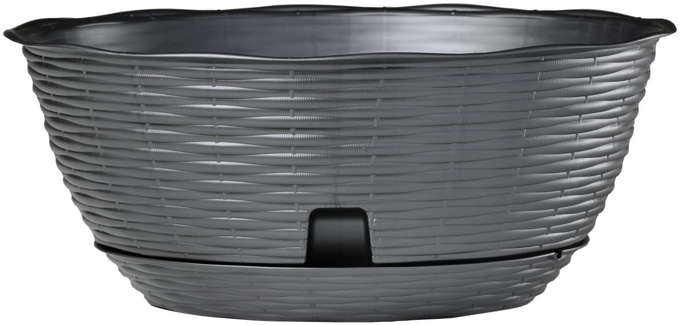 Ciotola Paglia Colore Antracite Ø Cm 20 x 8 5 H Bama - 3