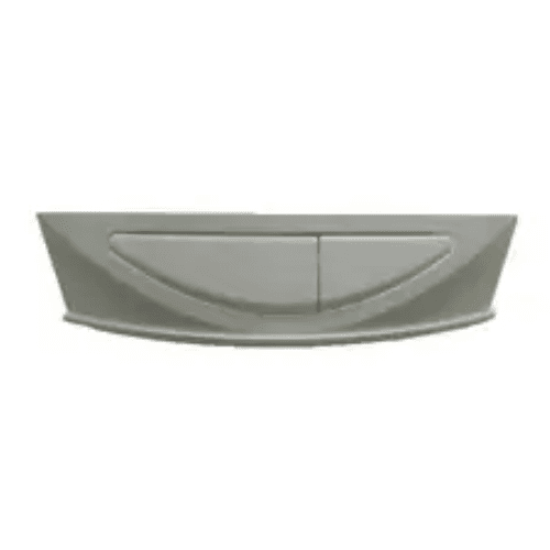 Placca Due Tasti Bianca Ricambio Coperchio CP010BB Errepierre - 3