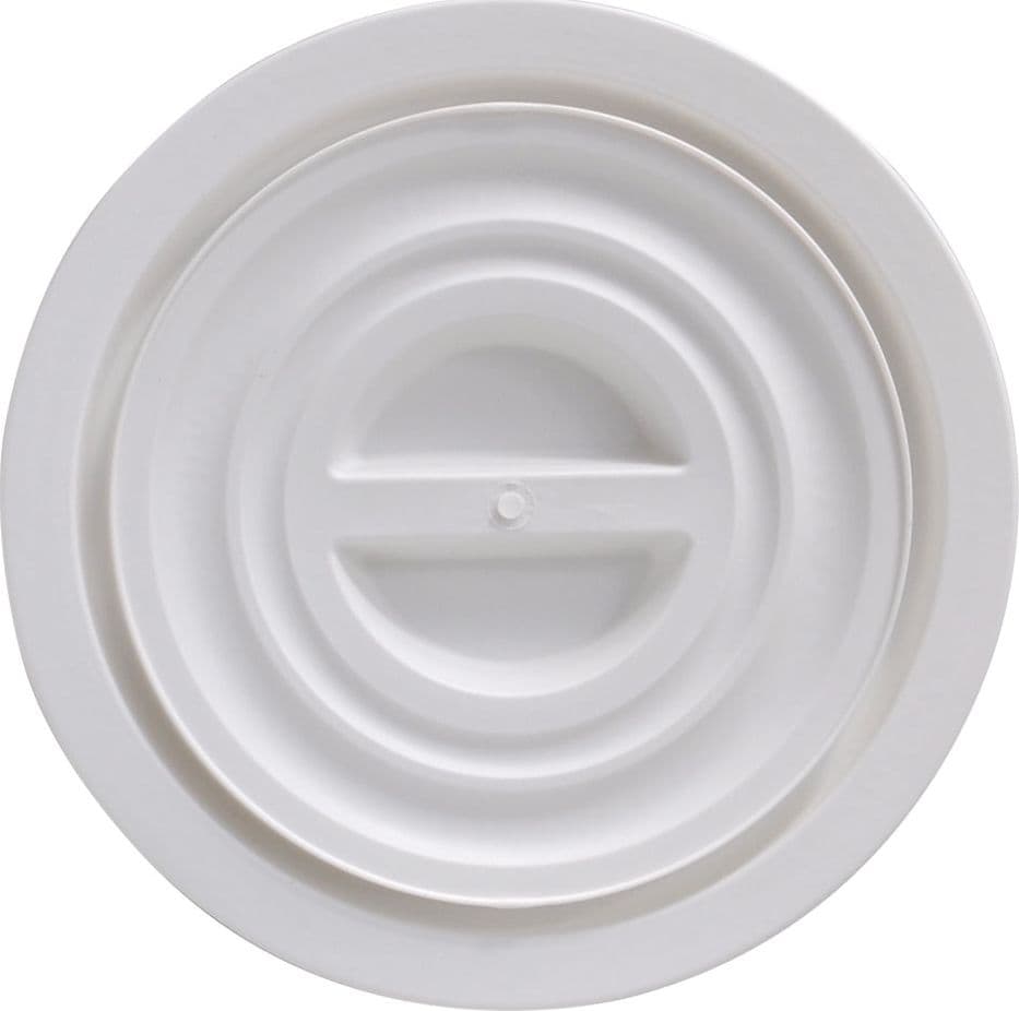 Coperchio per Bidone Immondizia Sovrapponibile Ics Bianco in PVC 75 Lt