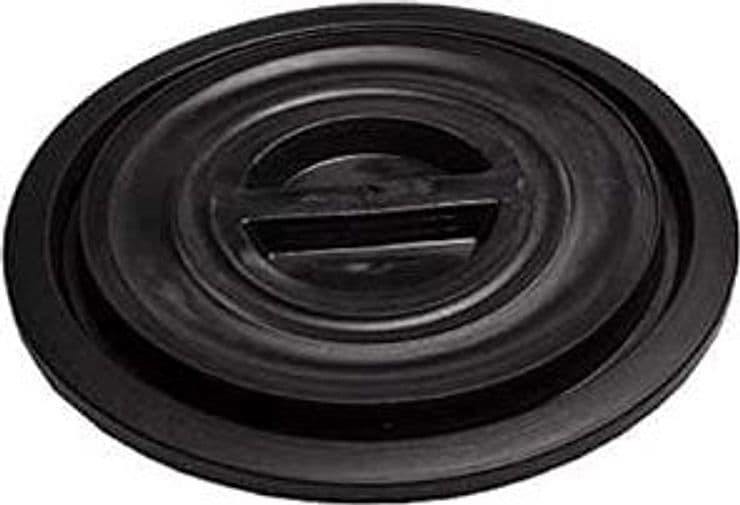 Coperchio per Bidone Immondizia Sovrapponibile Ics Nero in PVC 50 Lt - 4