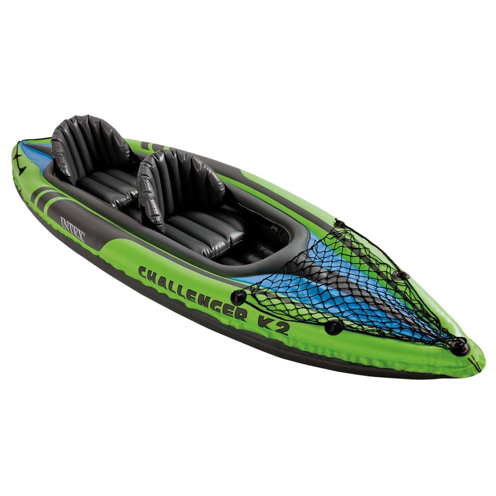 Canoa Gonfiabile 2 Posti Intex Challenger K2 351 x 76 x 38 cm - 5