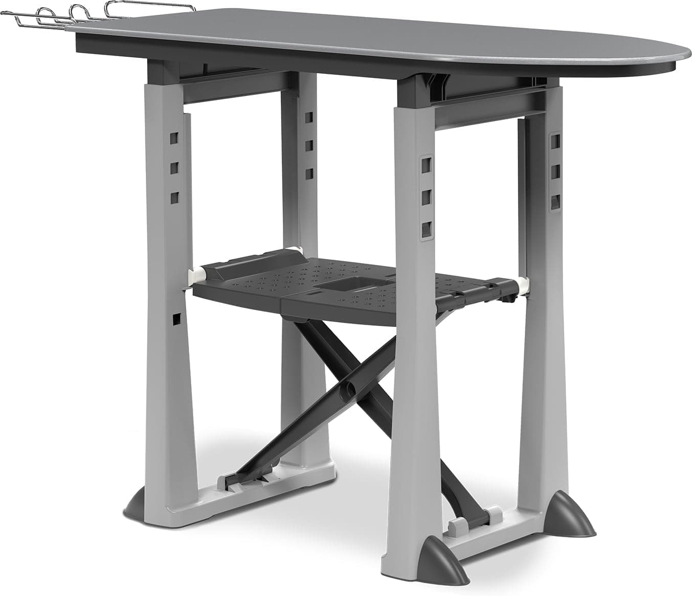 Tavolo da Stiro Trend Colore Grigio Porta Oggetti Bama - 5