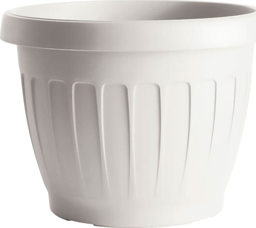 Vaso Tondo X H. 16 Bama Bianco Ø 35 26 Lt