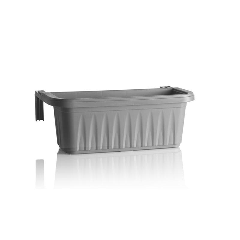 Balconetta Rettangolare Bama Rondine 11 lt Grigio 50 x 20 x 18,5 cm - 3