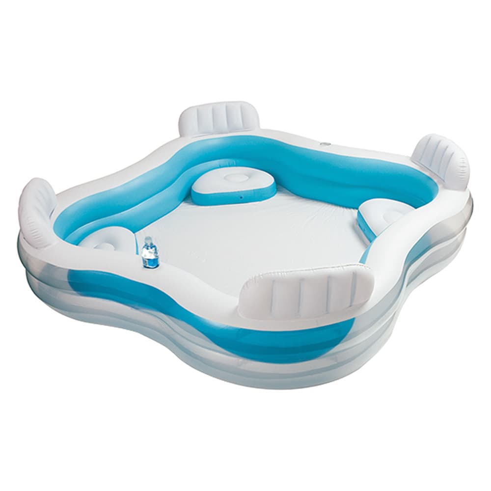 Piscina Gonfiabile H Intex Family Four 229 x 229 cm 66 cm - 5