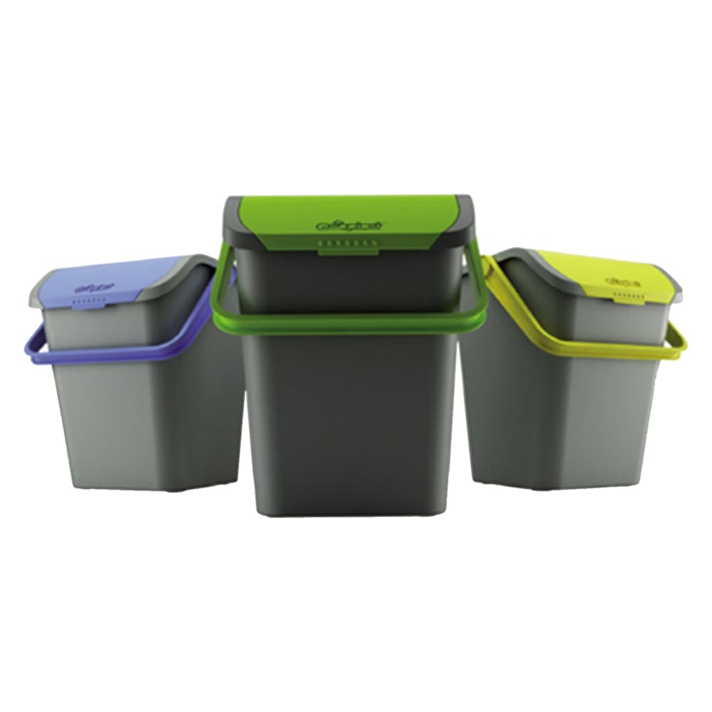 Pattumiera per Raccolta Differenziata Ecoplast 28 lt 38 x 36,5 x 37 cm - 5