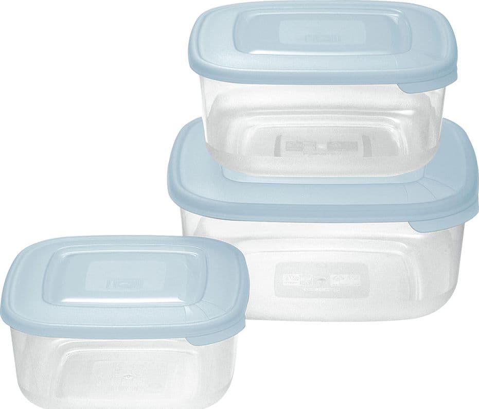 Contenitore Quadro Tontarelli Frigo Box in Plastica Set Nuvola