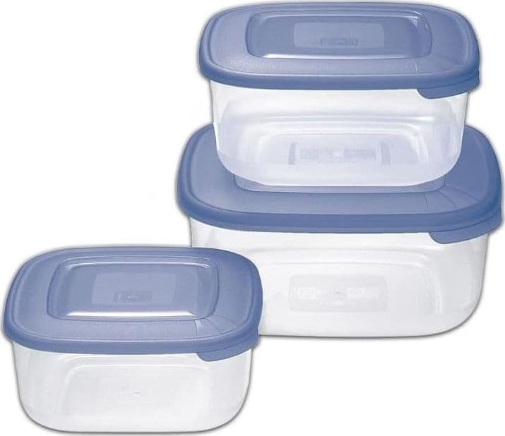 Contenitore Quadro Tontarelli Frigo Box in Plastica Set Nuvola - 5