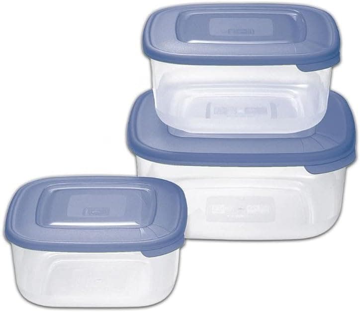 Contenitore Quadro Tontarelli Frigo Box in Plastica Set Nuvola - 5