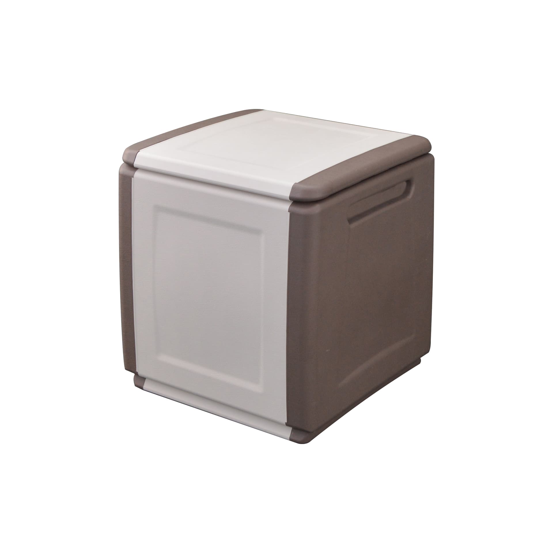 Baule Portatutto Artplast Polipropilene Tortora Ecru 54 x 53 x 57 cm - 4