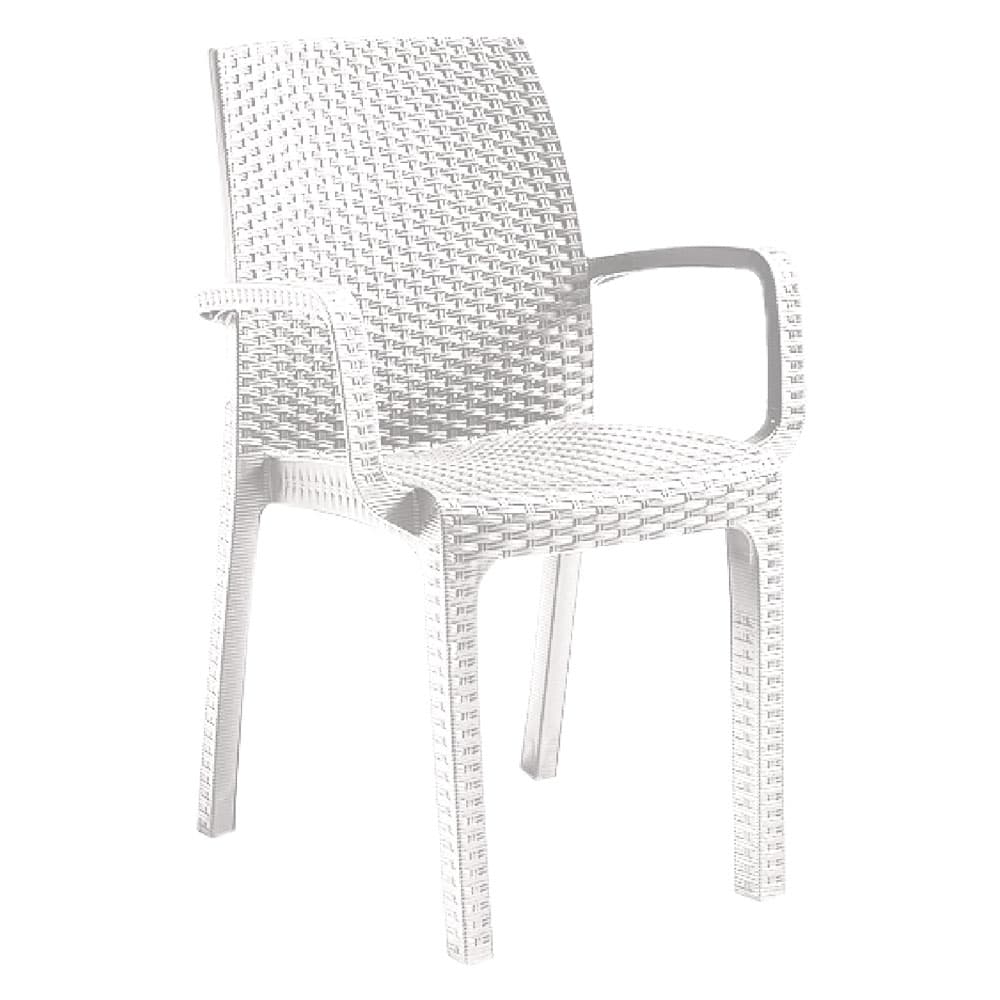 Sedia Bica Verona Armchair in Polipropilene Bianco - 4