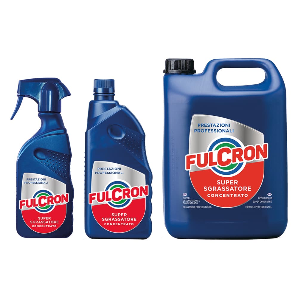 Sgrassante Concentrato Flacone Arexons Fulcron 5 lt - 6
