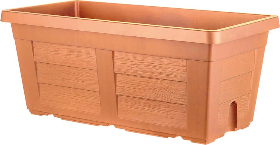 Fioriera Rettangolare Cotto Chiaro (Senza Sottovaso) Bama 100 x 44 x 40 cm - 3