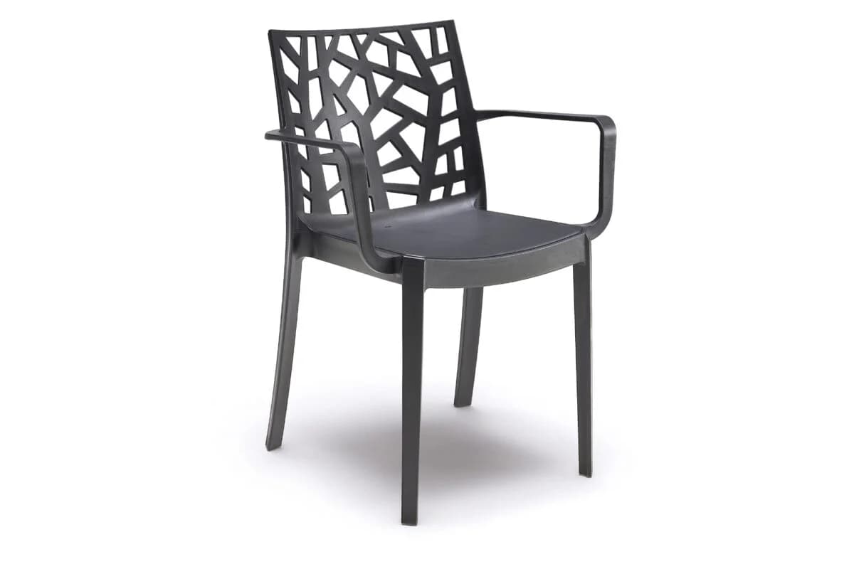 Sedia Bica Matrix Armchair in Polipropilene Grafite - 3