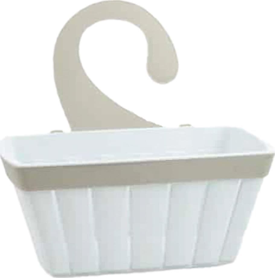 Cestello Appendibile per Doccia Ecoplast Doga Colore Bianco - 7