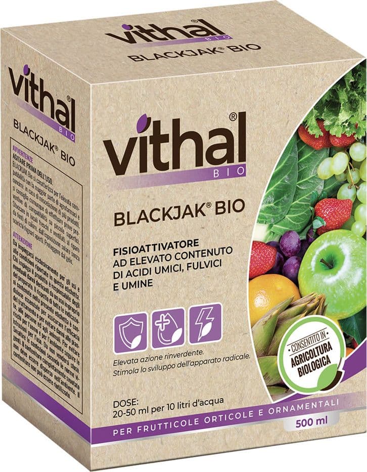 Concime Organico Fisioattivatore Vithal Blackjak Bio 500 ml - 7