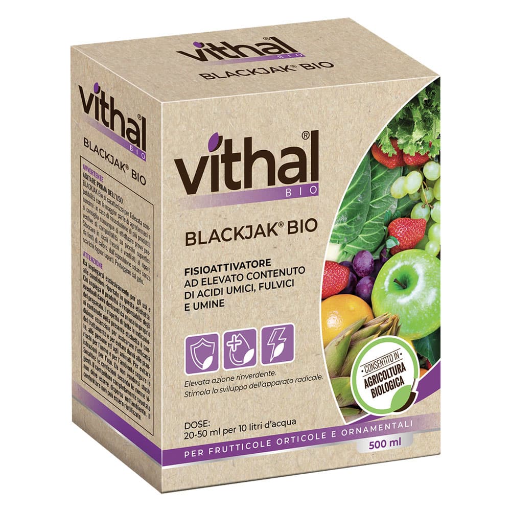 Concime Organico Fisioattivatore Vithal Blackjak Bio 500 ml - 7