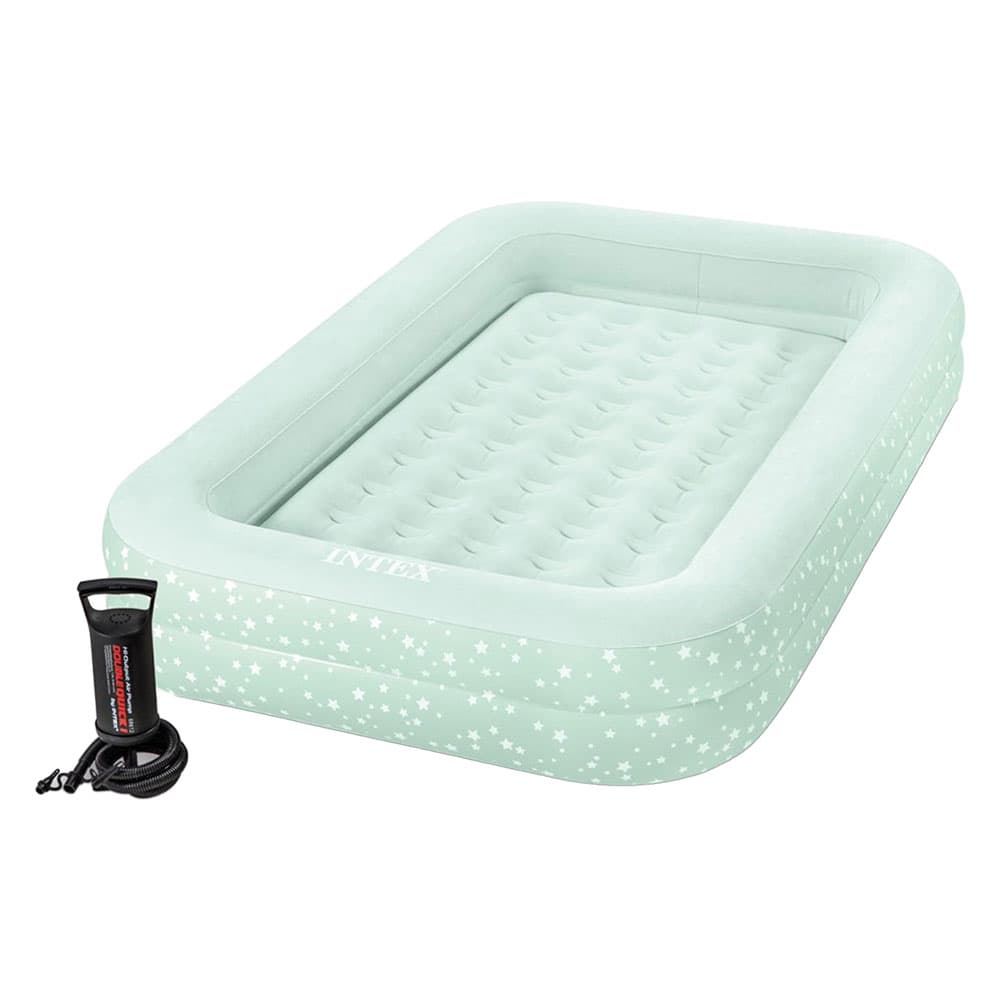Lettino Gonfiabile Bimbo Airbed Intex Kidz Travel Bed Set 132 x 71 x 10 cm - 3