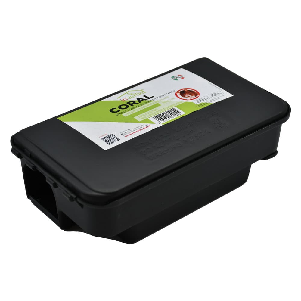 Stazione di Sicurezza per Esche Rodenticide Coral 12,5 x 23 cm - 2