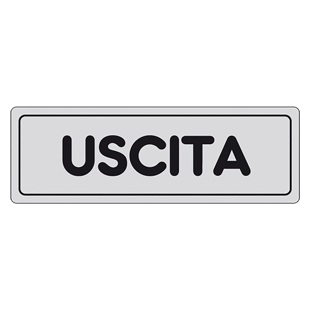 Etichetta Segnaletica Uscita Exit 10 Pezzi - 3