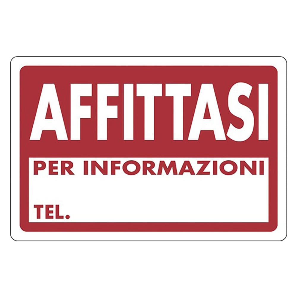 Cartello Segnaletica Affittasi Eurosignals – Autres