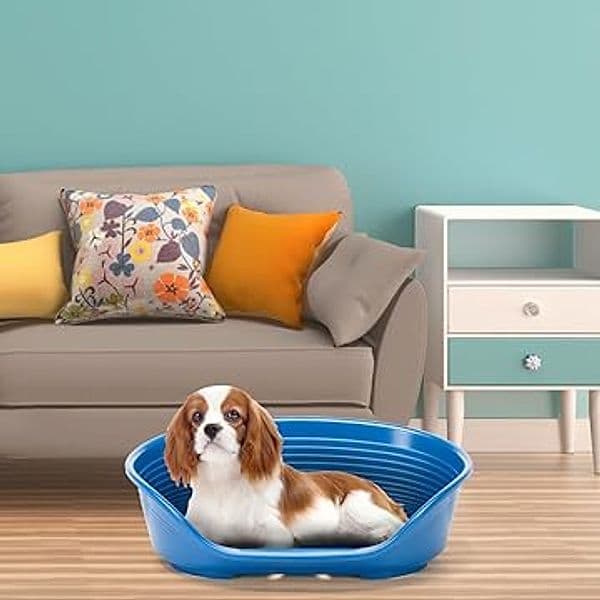 Lettino per Animali Ferplast Siesta Deluxe N 6 Blu 70,5 X 52 X 23,5 cm - 3