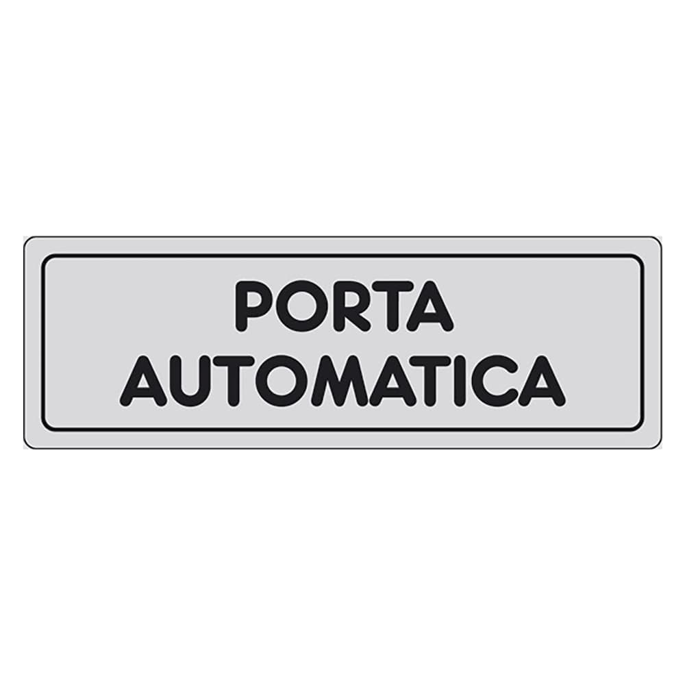 Etichetta Segnaletica Porta Automatica Eurosignals 10 Pezzi - 3