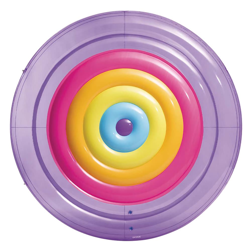 Materassino Gonfiabile Isola Intex Rainbow Fiesta Island 201 x 24 cm - 4