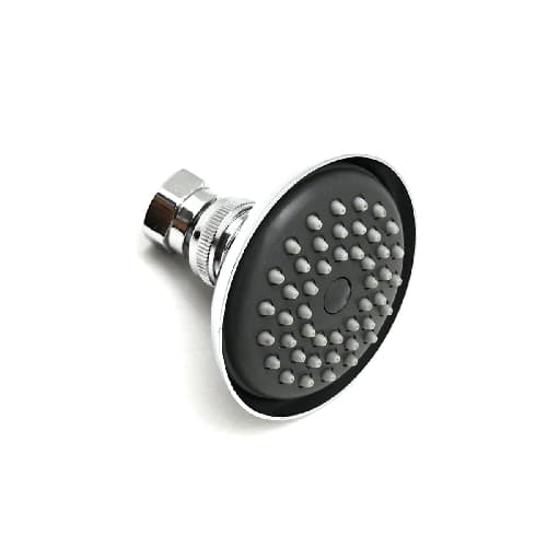 Soffione Doccia Campana con Anticalcare Dh Cromo Grigio - 3
