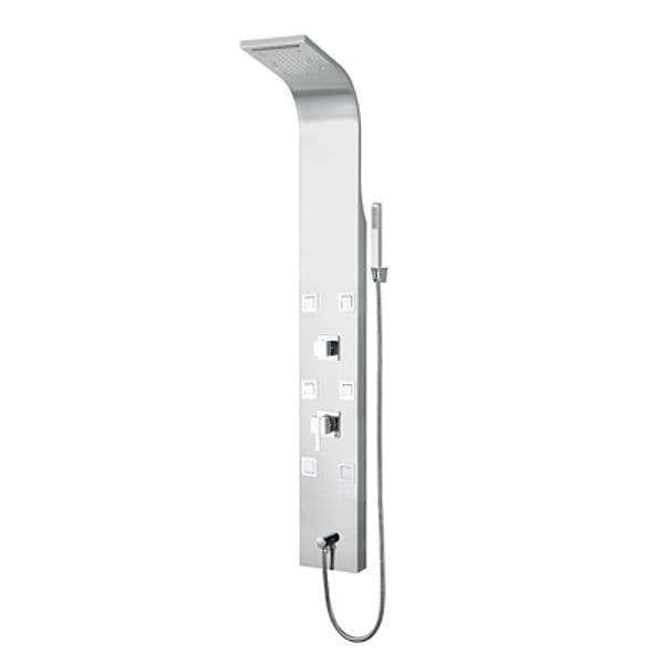 Parete Attrezzata Multifunzione Mod Cayman Dh Acciaio INOX Lucidato - 5