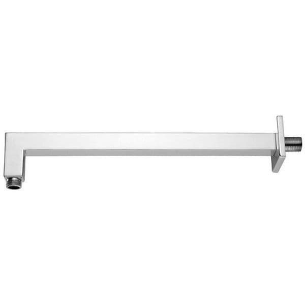 Braccio Doccia Quadro in Ottone 36,5 cm x 2 Dh - 3