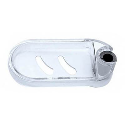 Portasapone Ovale con Adattatore per Aste Regolabile Bossi Cromo - 3