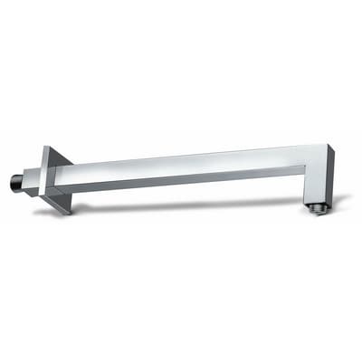 Braccio Doccia Quadro in Ottone Pesante Dh 40 cm - 3