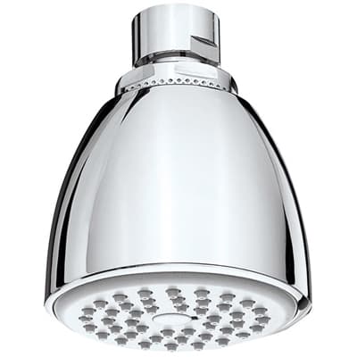 Soffione Doccia con Snodo Mod Ovo Gom 2 Bossi Cromo - 3