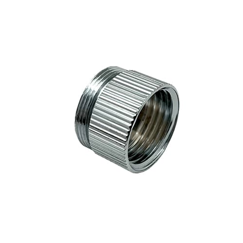 Riduzione in Ottone H 10 mm F½ x M22 x 1 Bossi Cromo - 3