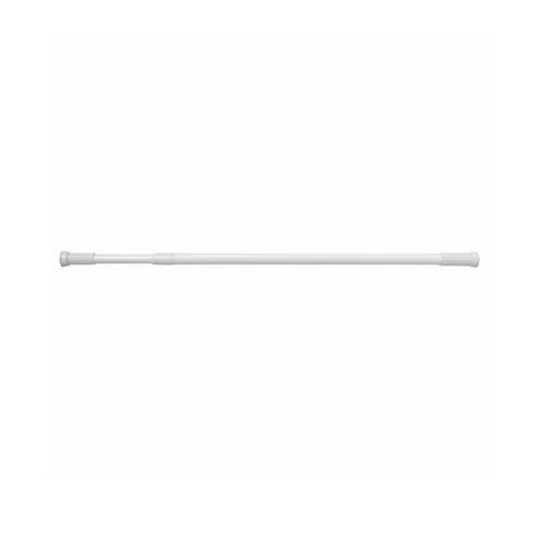 Bastone per Doccia ad 1 Lato Estensibile Spire Bianco 70 a 120 cm - 3