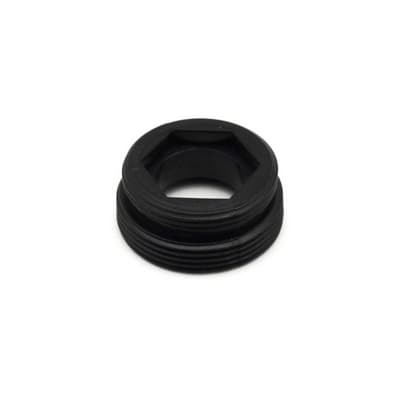 Riduzione ABS H 14 mm M22 x 1 x M24 x 1 Bossi Nero - 3